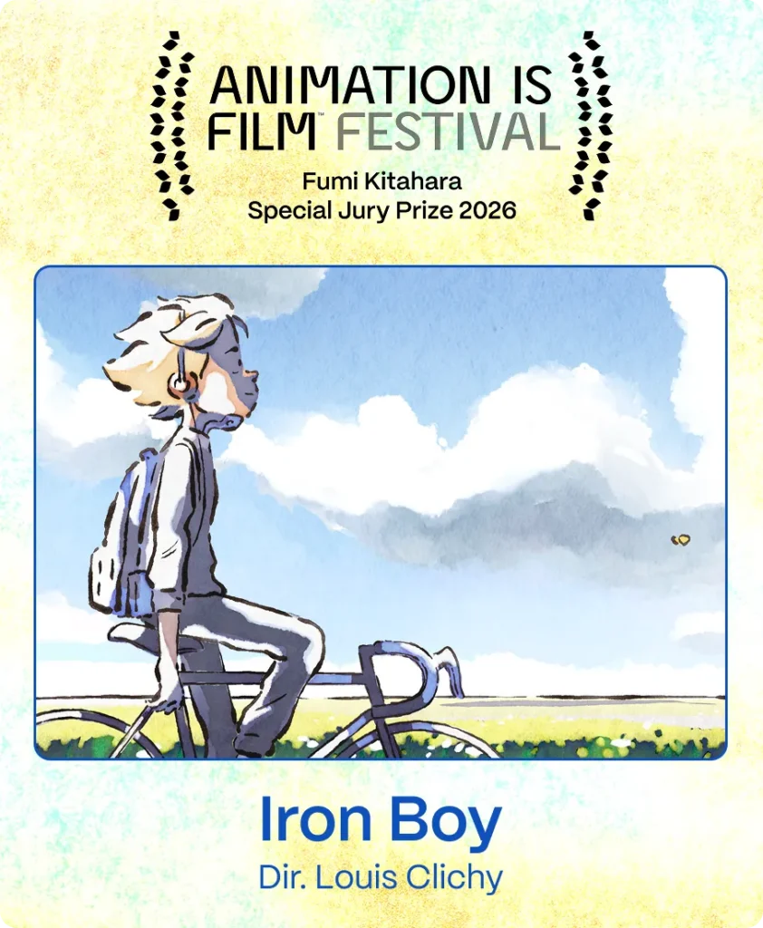 Animation Is Film Fumi Kitahara Special Jury Prize 2026 - Iron Boy